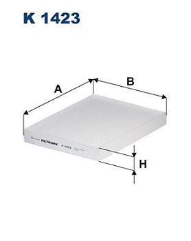 FILTRON K1423 Фильтр салонный угольный