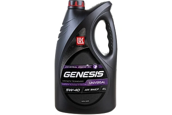 Моторное масло Лукойл GENESIS UNIVERSAL 5W40 4л
